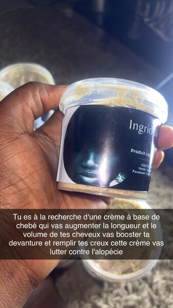 Crème capillaire
