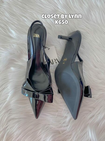 black sandals