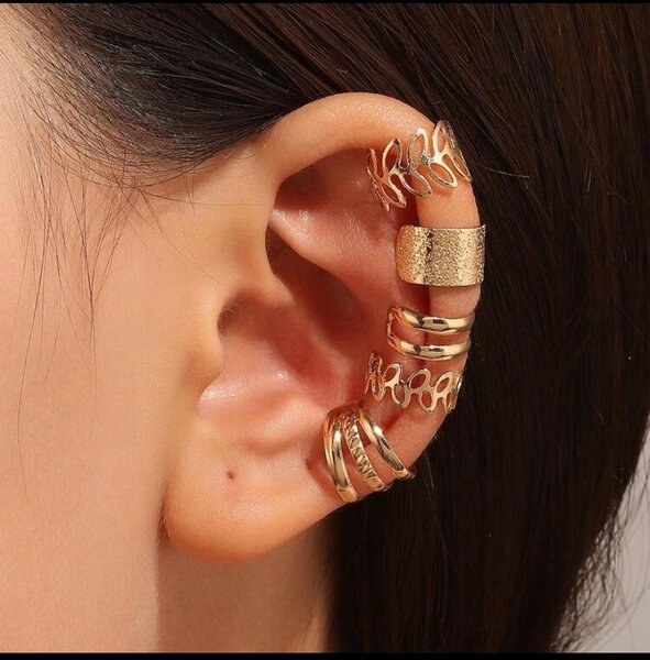 5pcs Earrings cuff