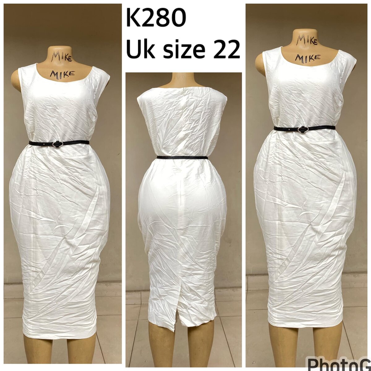 white dress