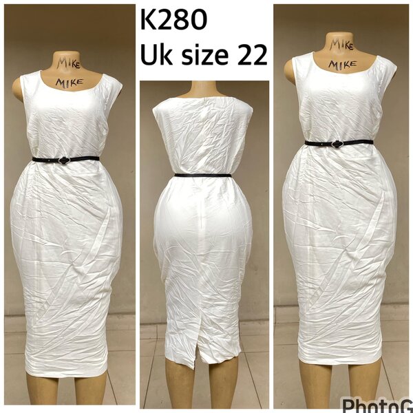 white dress