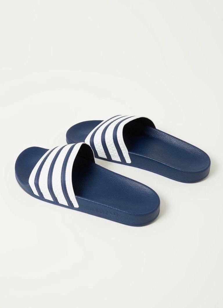 Sandales de piscine bleues