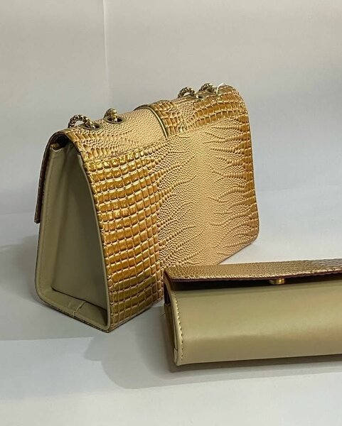 Brown Side Bag