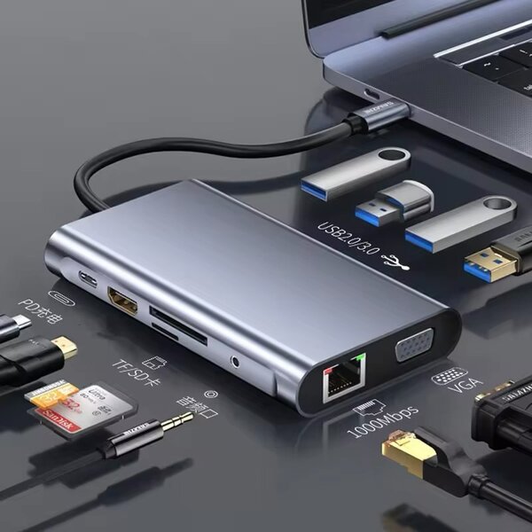 11 in 1 Type C Adapter