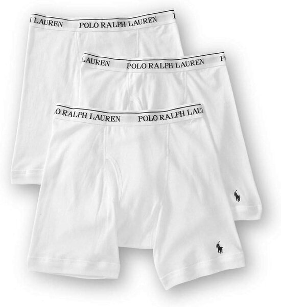 boxer polo blanc
