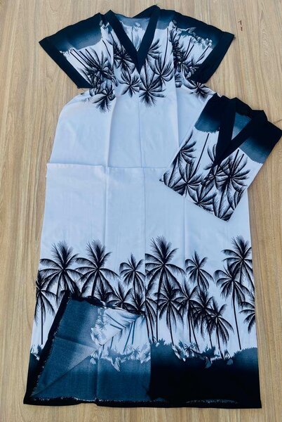 Long crepe gowns
