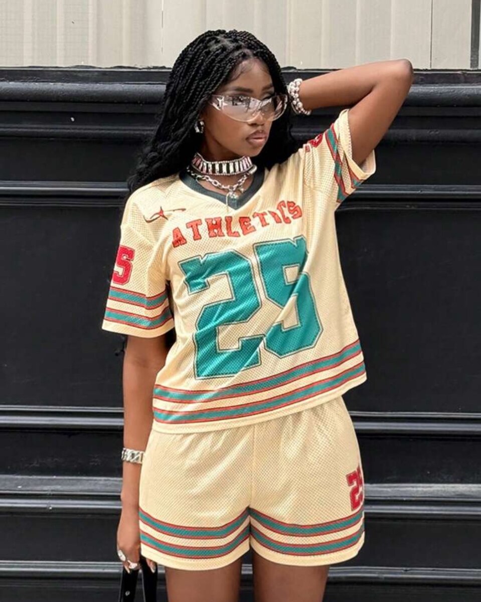Ensemble sportif femme rétro