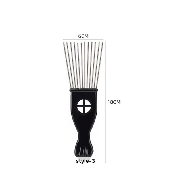 peigne afro en fer moyen