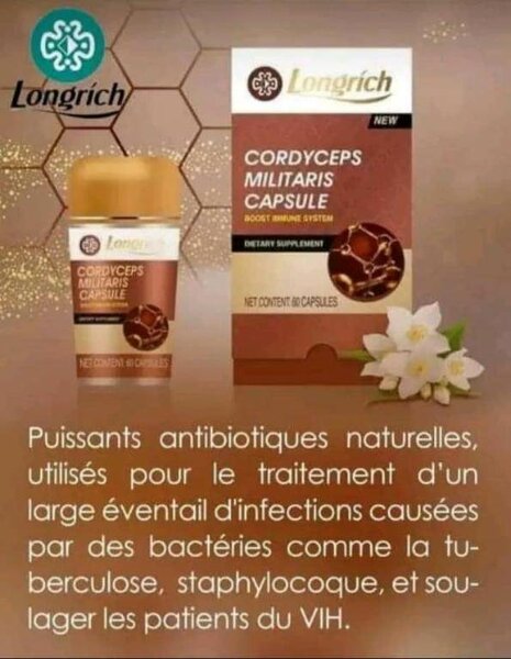 Capsules Cordyceps Longrich