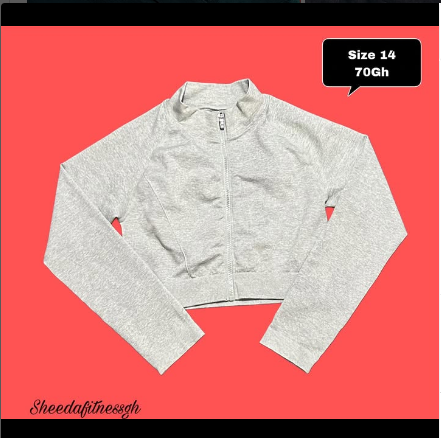 grey sports jacket