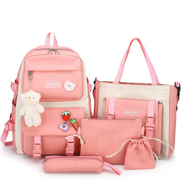 Ensemble de sacs scolaires 6 pièces