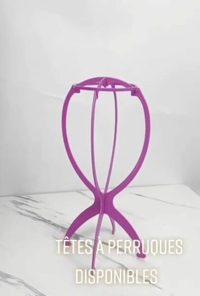 Tête perruque