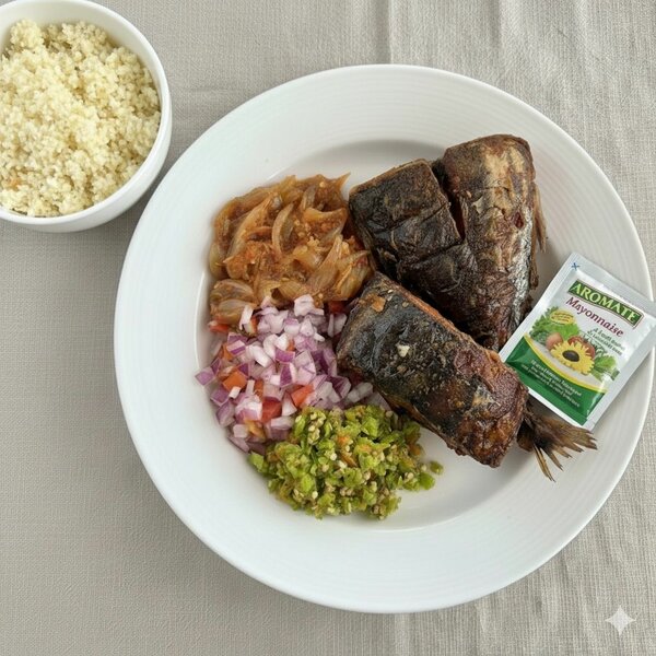 Poisson  thon grillé