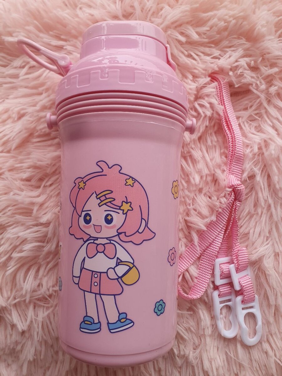 Gourde Enfant Rose Câlin
