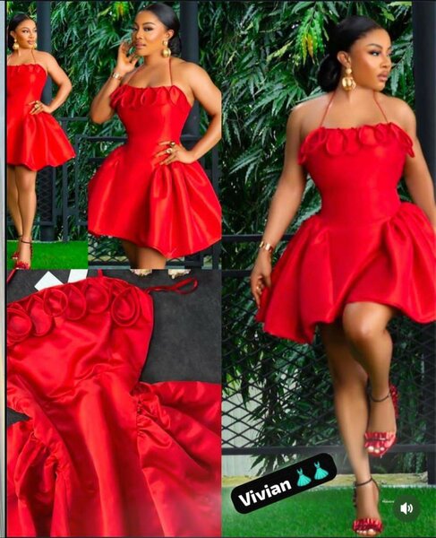 Cute red dresses