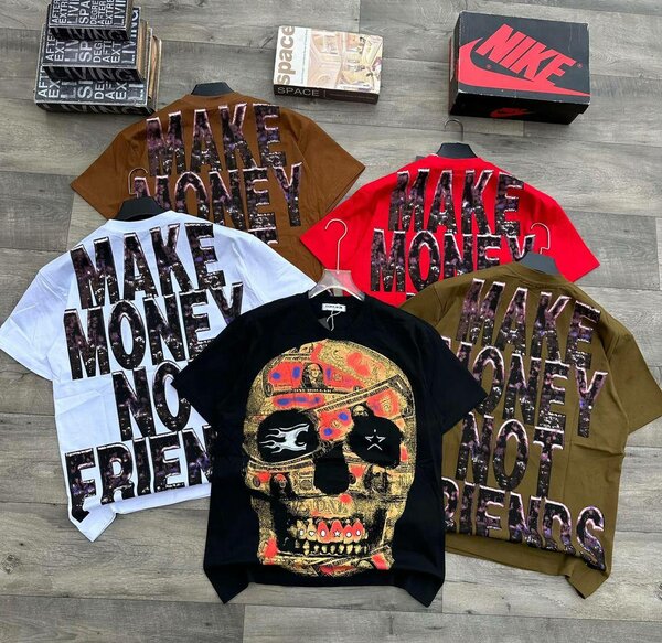 Loose T-shirt Skull