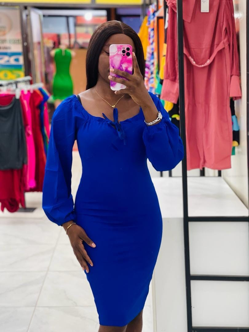 Robe bleu