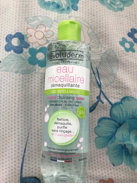 Evoluderm eau micellaire