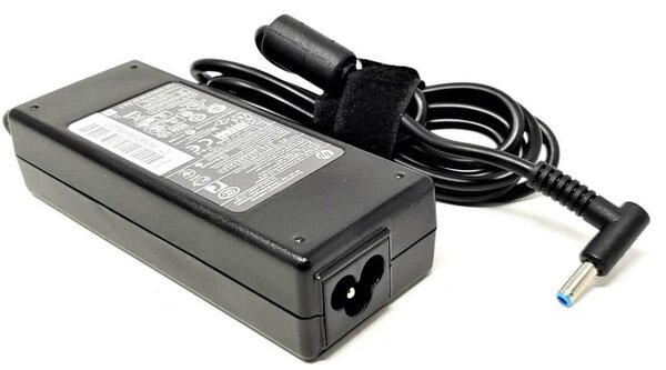 CHARGEUR HP 90W 19.5V-4.62A BOUT BLEU 4.5mm x 3.0mm(4530)