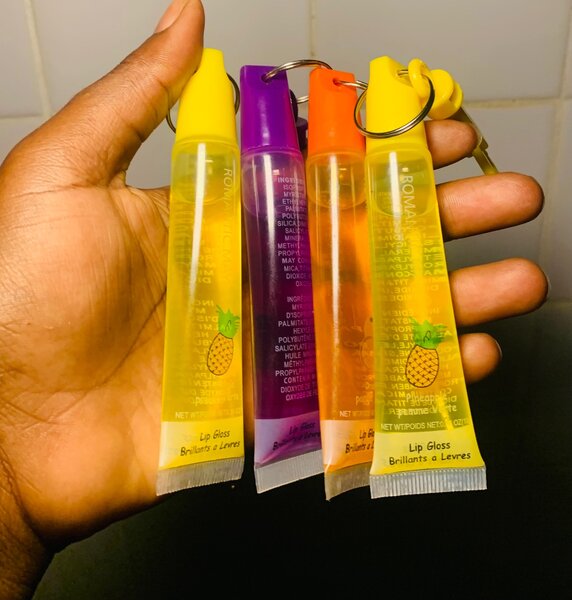 Gloss à lèvres aromatisé