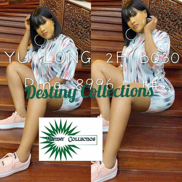 Top and shorts for ladies