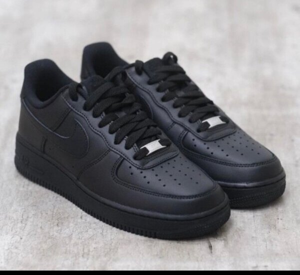 Baskets noires unisexes