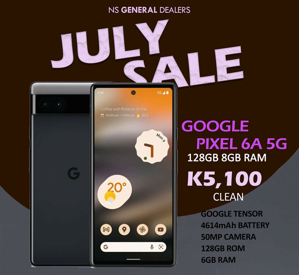 Google Pixel 6A 5G