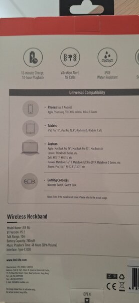 Itel Neckband