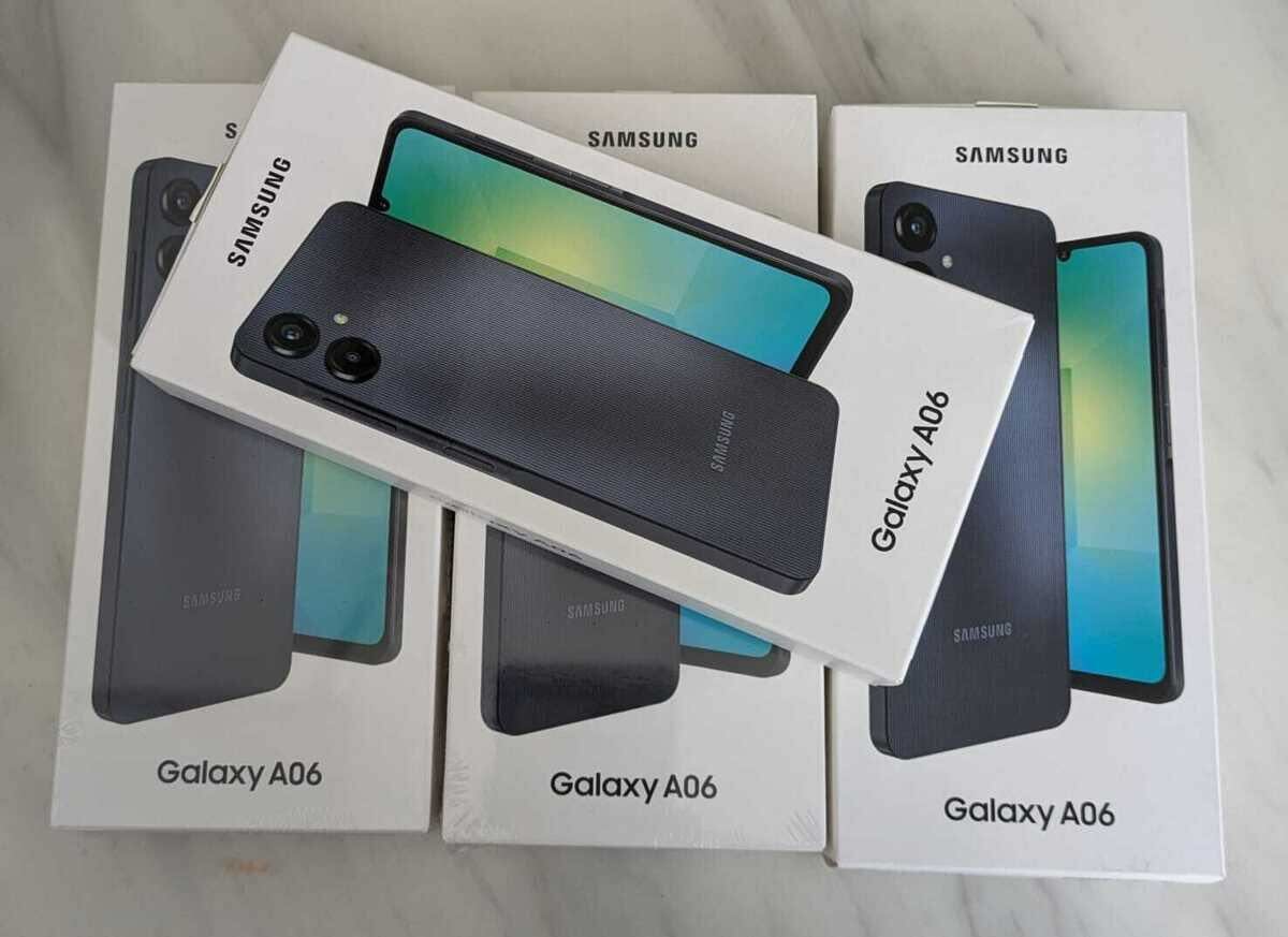 Samsung Galaxy A06 - 4G - 2 SIM - 6.7" - 4/64Go - 50Mpx - 5000 MAh - Noir