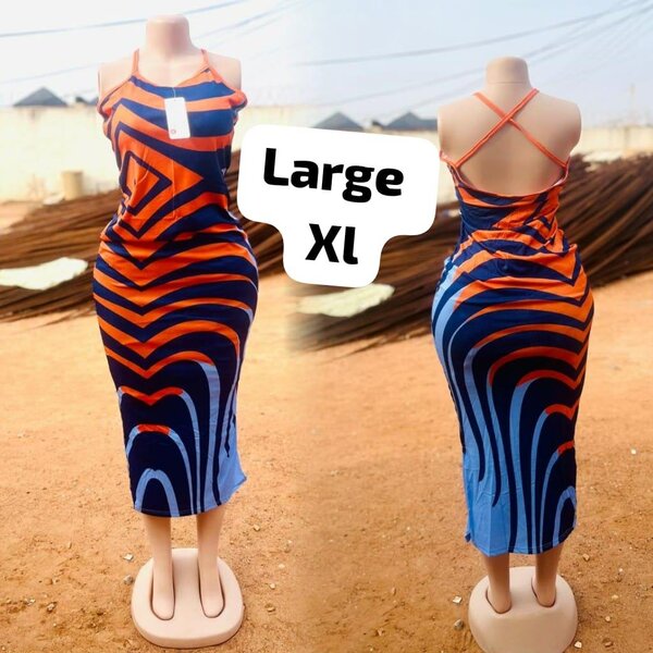 Cross back bodycon