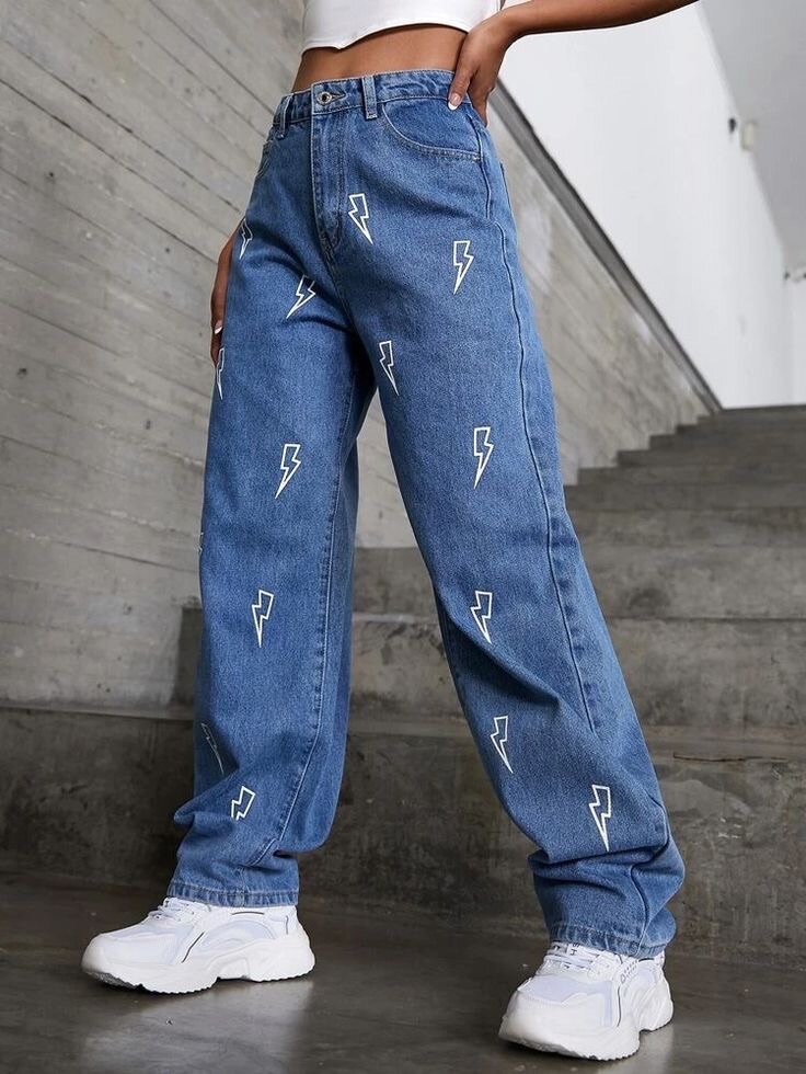 Ladies jeans trouser
