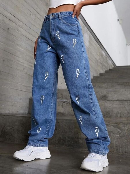 Ladies jeans trouser