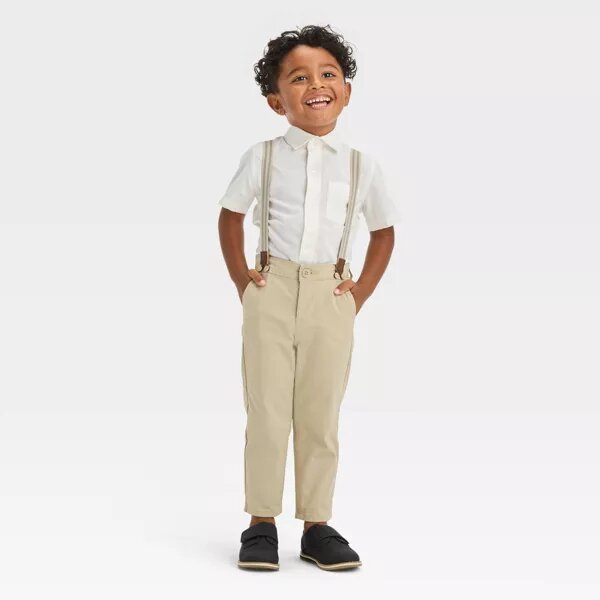 Suspenders and trouser