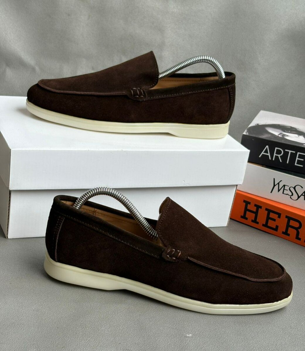 Mocassins en daim élégants