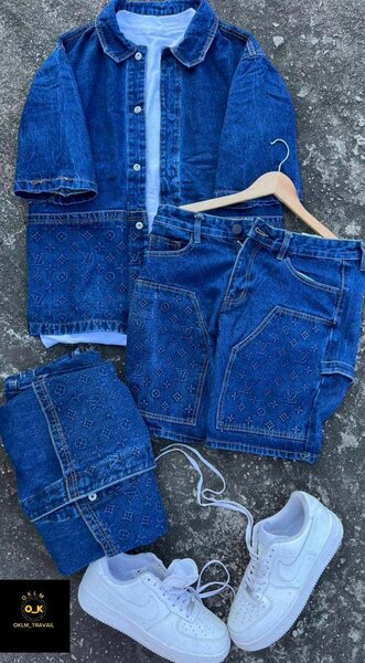 Ensemble denim style urbain