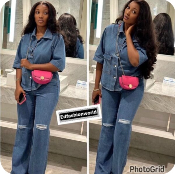Jeans two pieces