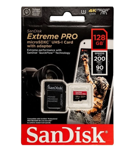 Carte Mémoire SanDisk128 Gb