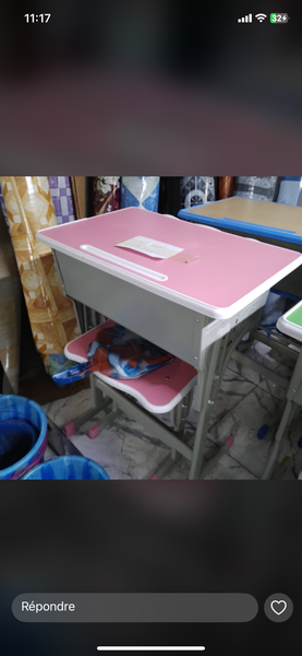 Table banc école 1 place