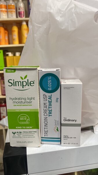 Acne treatment set