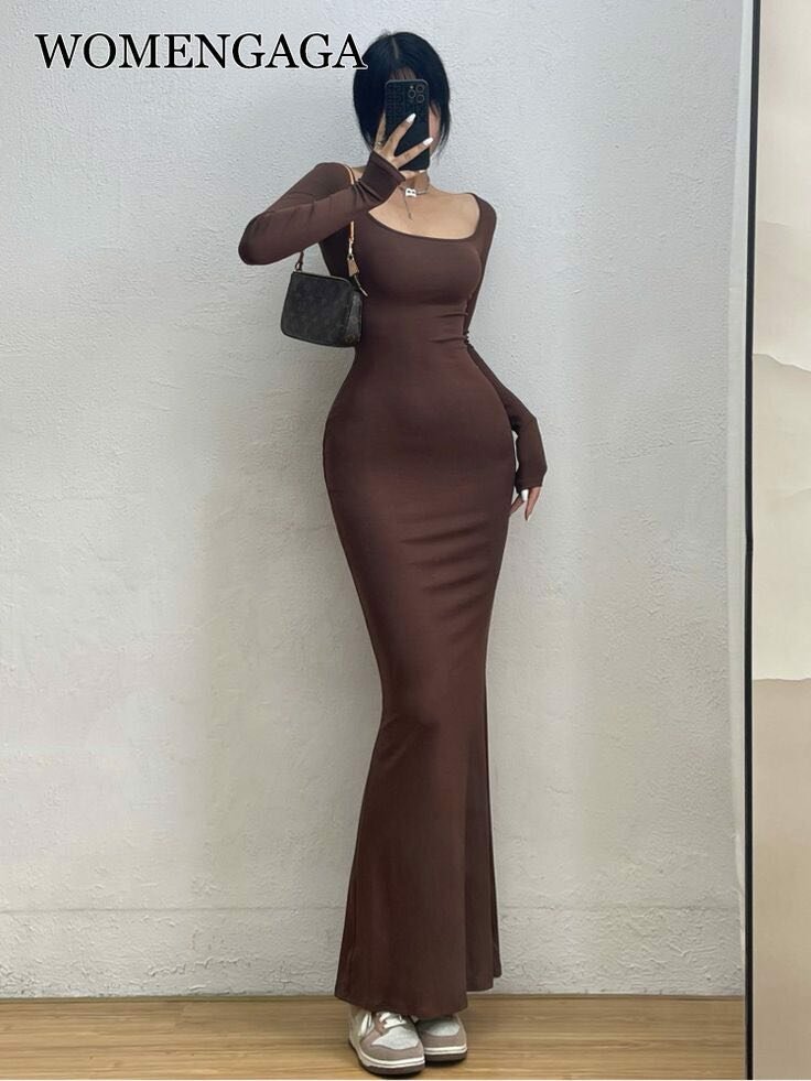 Robe Longue Élégante Femme