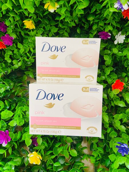 Savon doux rose Dove