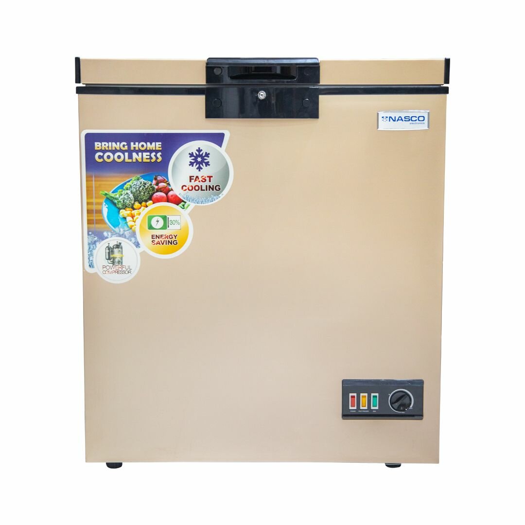 Nasco 135L Gold Colored Chest
