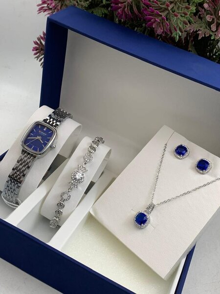 watch and jewelrys set