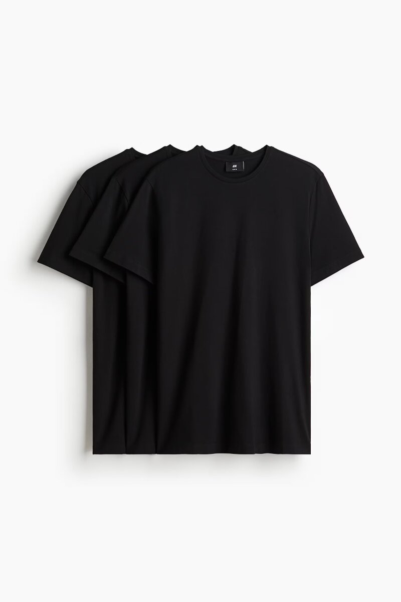 Lot de t-shirts basiques homme