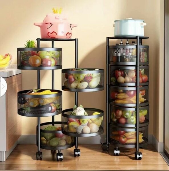 5 tier multifunctional rack