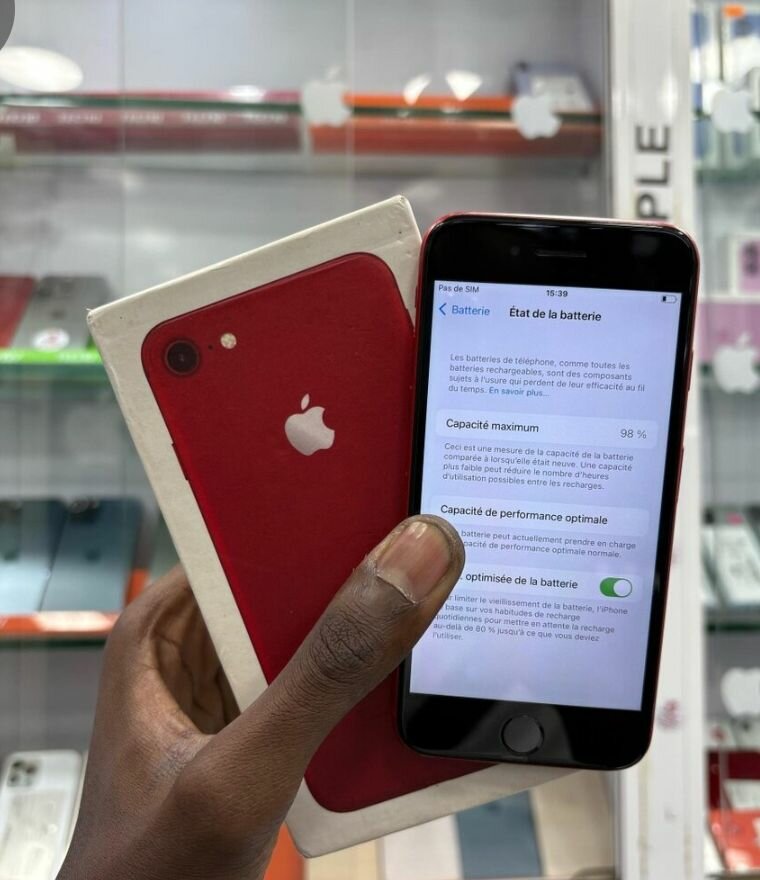 iPhone reconditionné rouge
