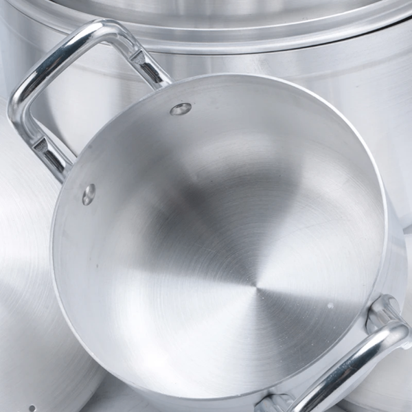Batterie de cuisine inox 7 pièces