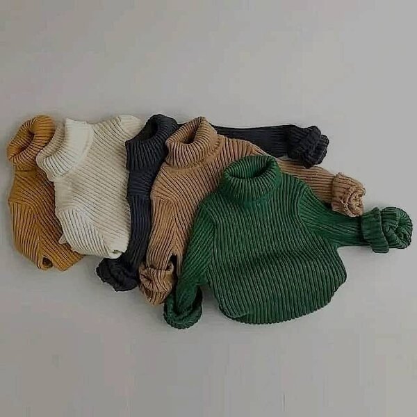 Polo neck sweaters