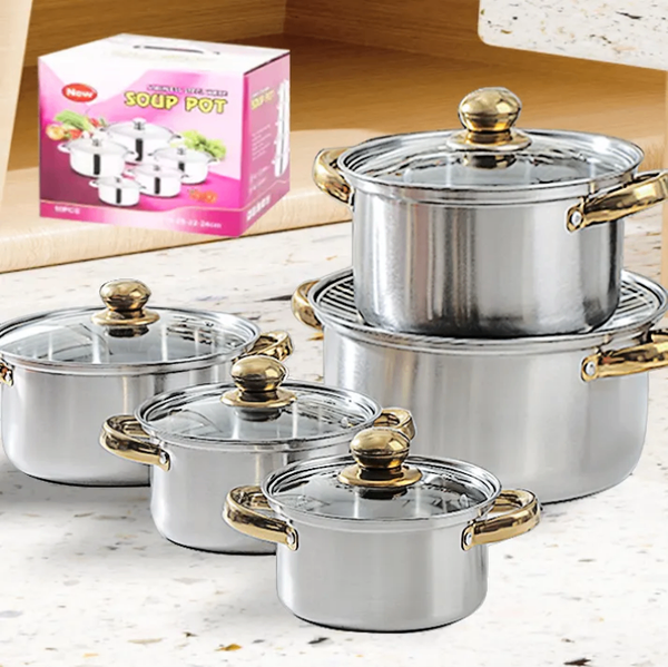 5 Soupière en aluminium