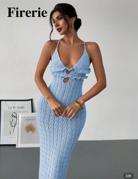 Robe dos nu
